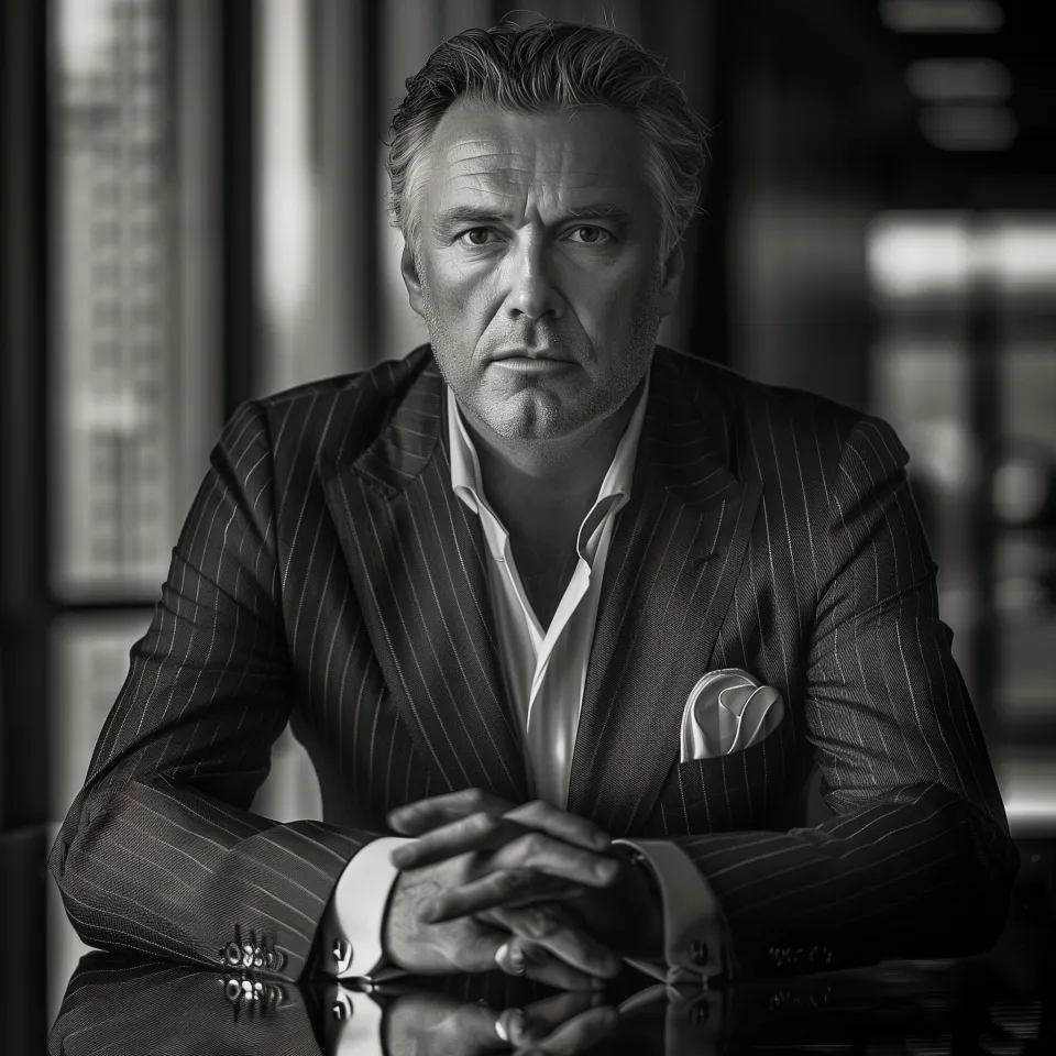 Cliente empresarial satisfecho análisis inmobiliario